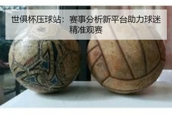 世俱杯压球站：赛事分析新平台助力球迷精准观赛