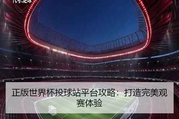 正版世界杯投球站平台攻略：打造完美观赛体验